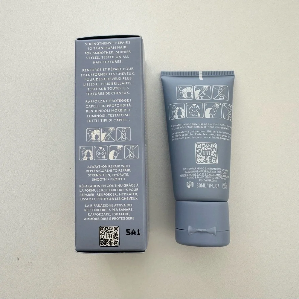 NEW Fenty Beauty Rihanna Comeback Kid Instant Damage Repair Hair Treatment Mask